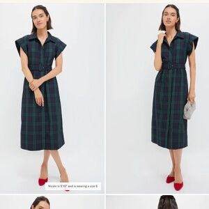 (NWT!) Tuckernuck Chloe Dress in Blackwatch Plaid